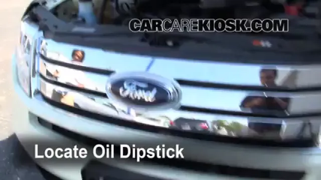 2008 Ford Edge SE 3.5L V6 Oil Check Oil Level